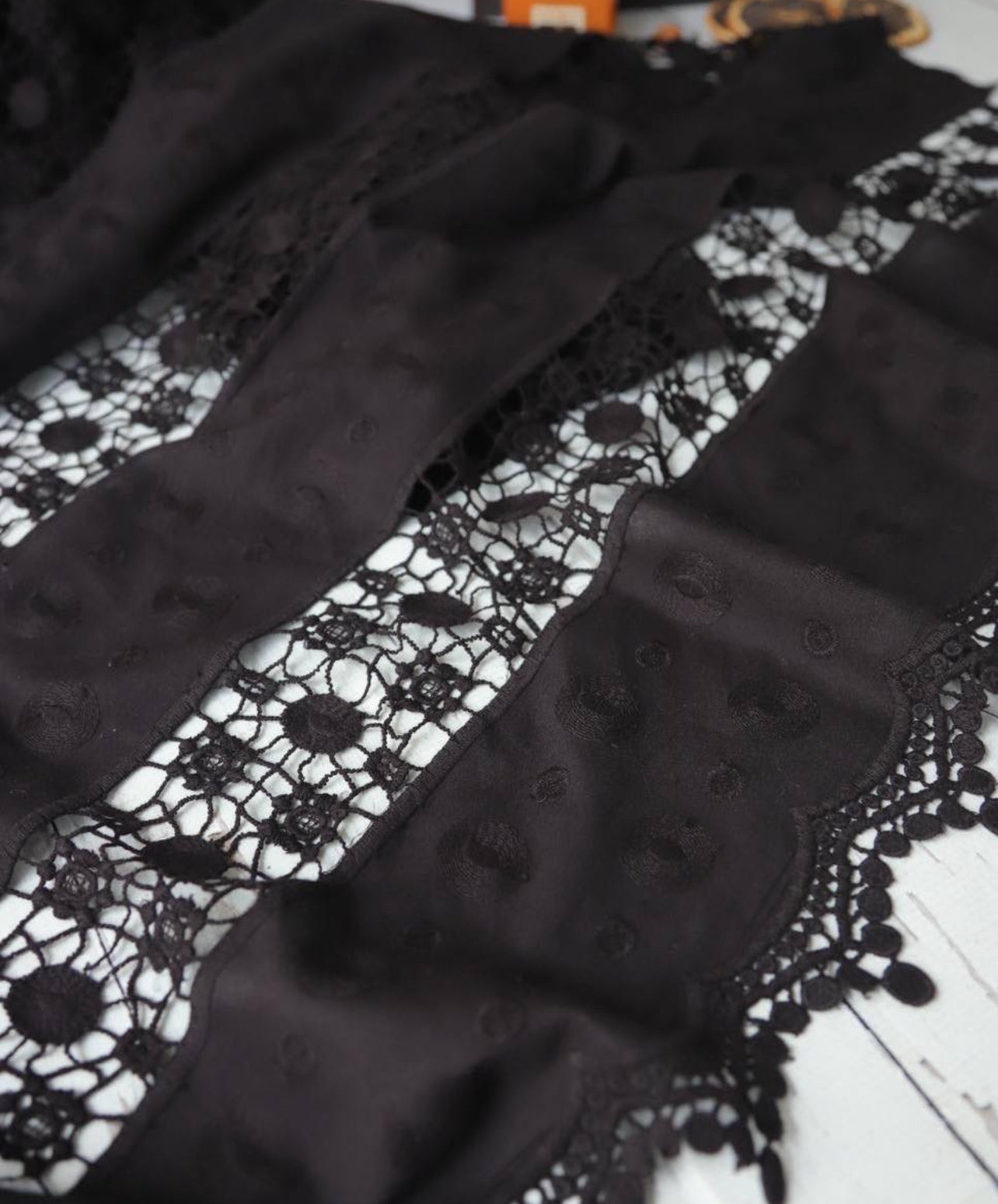 Pamuk fisto dantel 1.85m x 1.30m