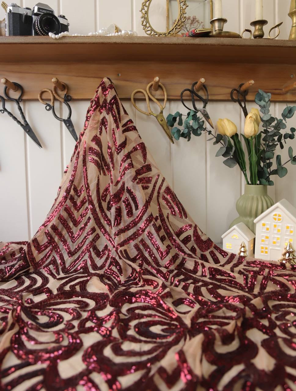 Pul Payet Dantel Transparan