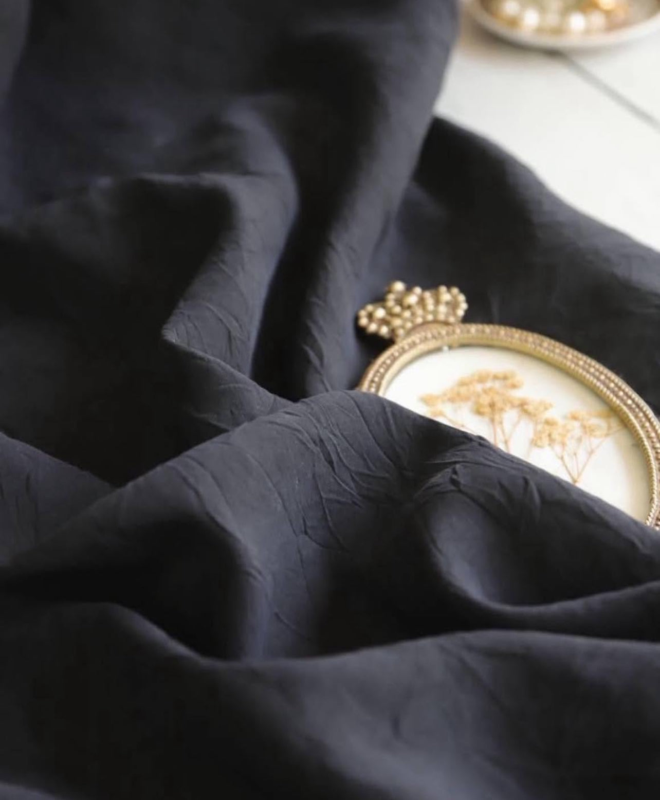 Kupra keten taşlanmış (düz)