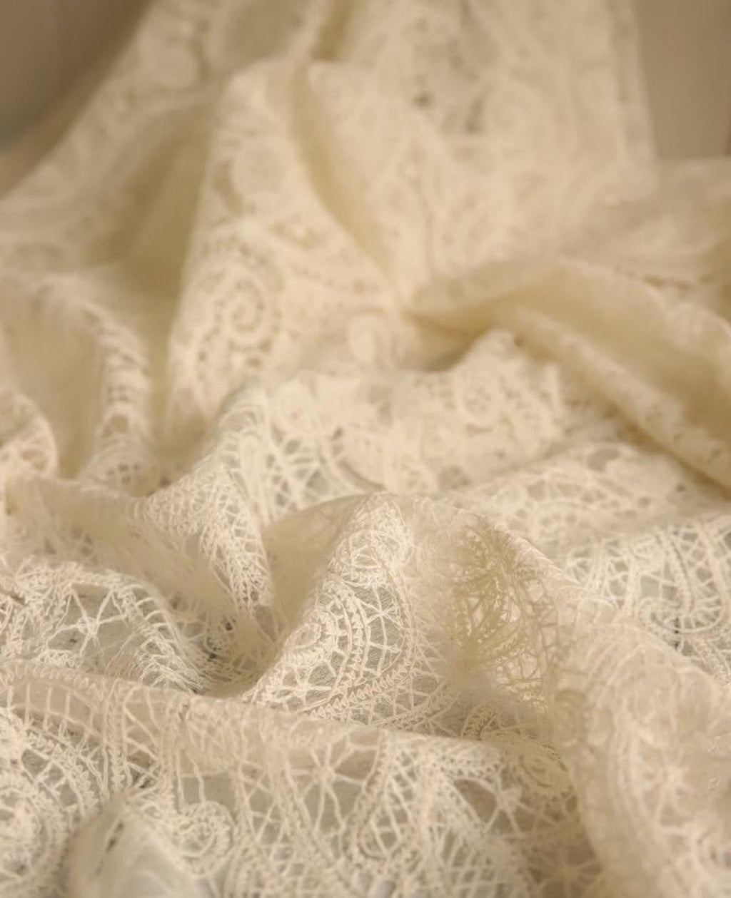 İthal pamuk dantel
