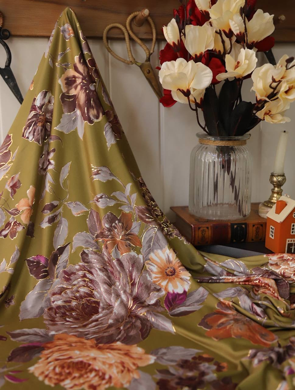 Varaklı dokuma kumaş