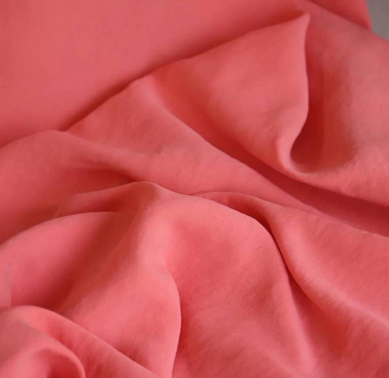 İpek Kupra Kumaş Düz