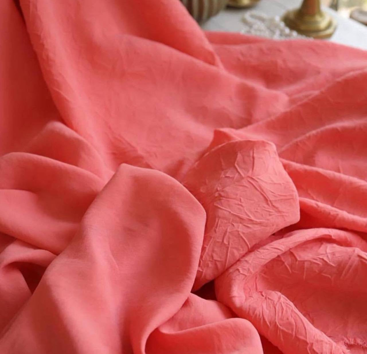 İpek Kupra Kreş Kumaş Desenli