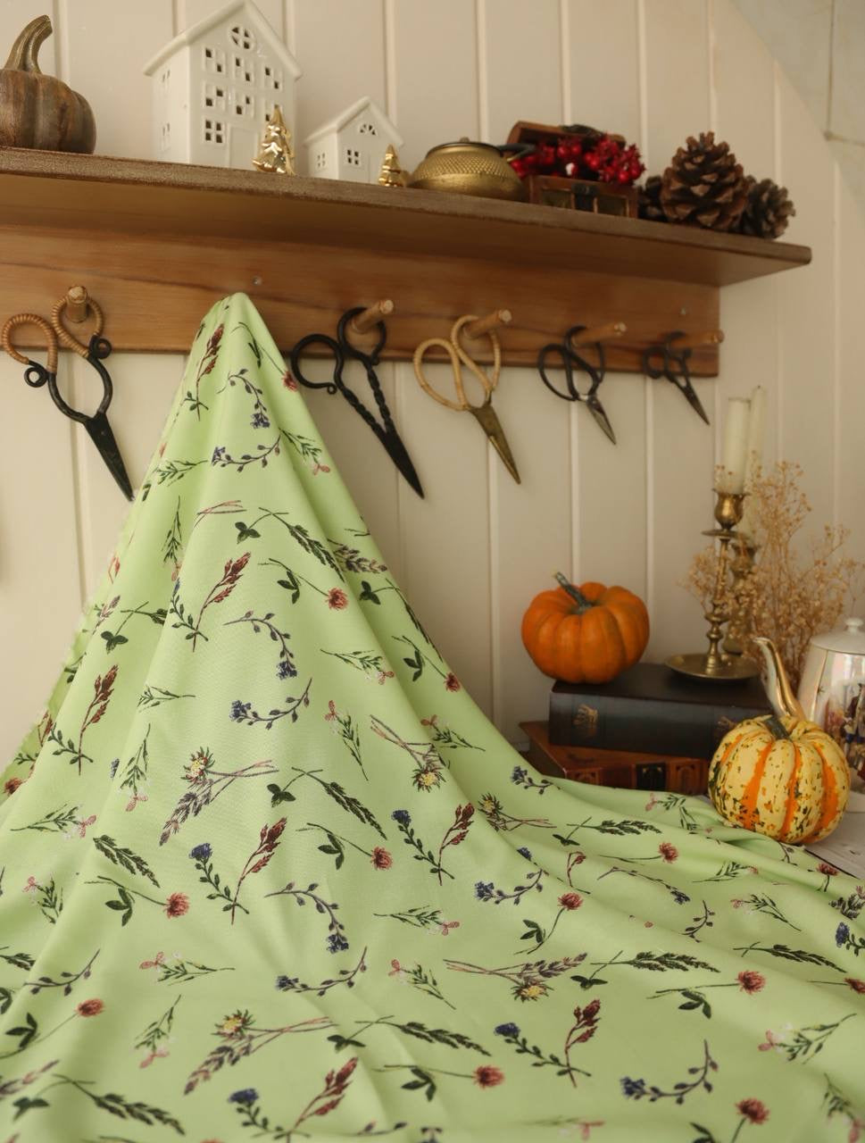 Pamuk Viskon Dökümlü Kumaş