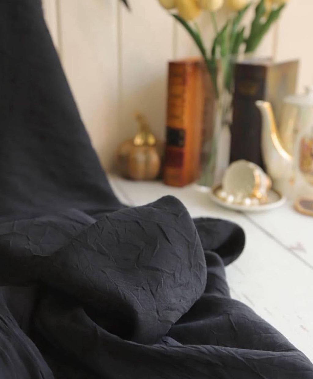 Kupra keten taşlanmış (düz)