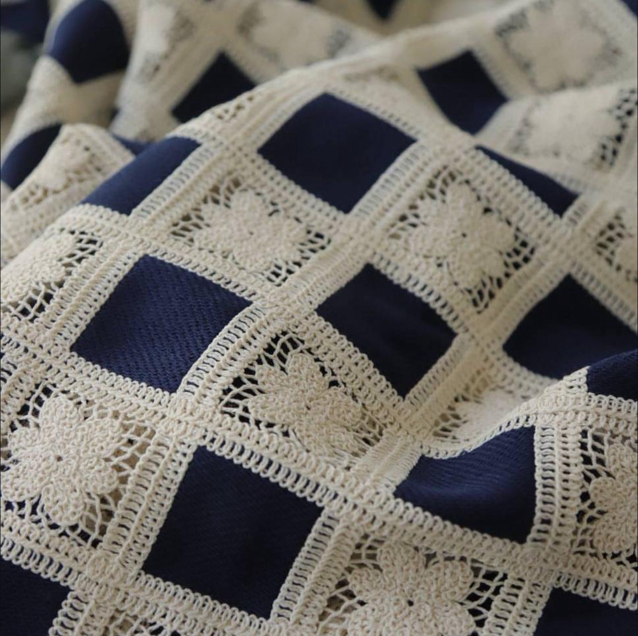 Pecwork pamuk dantel