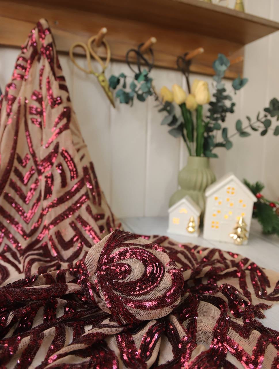 Pul Payet Dantel Transparan