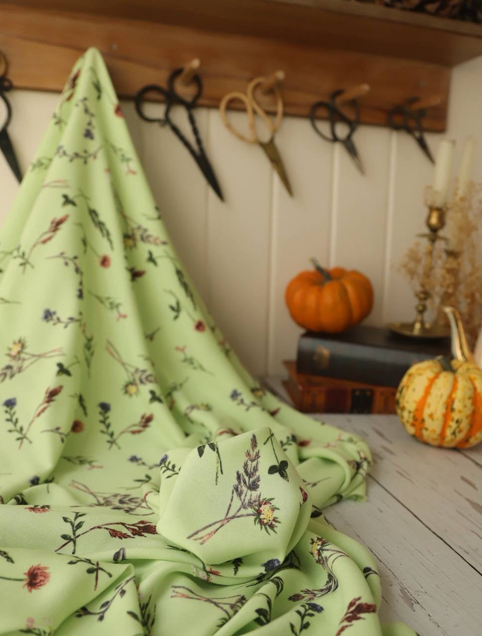 Pamuk Viskon Dökümlü Kumaş