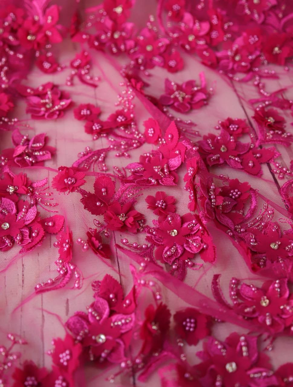 Üç Boyutlu Dantel 2.35m x 1.35m