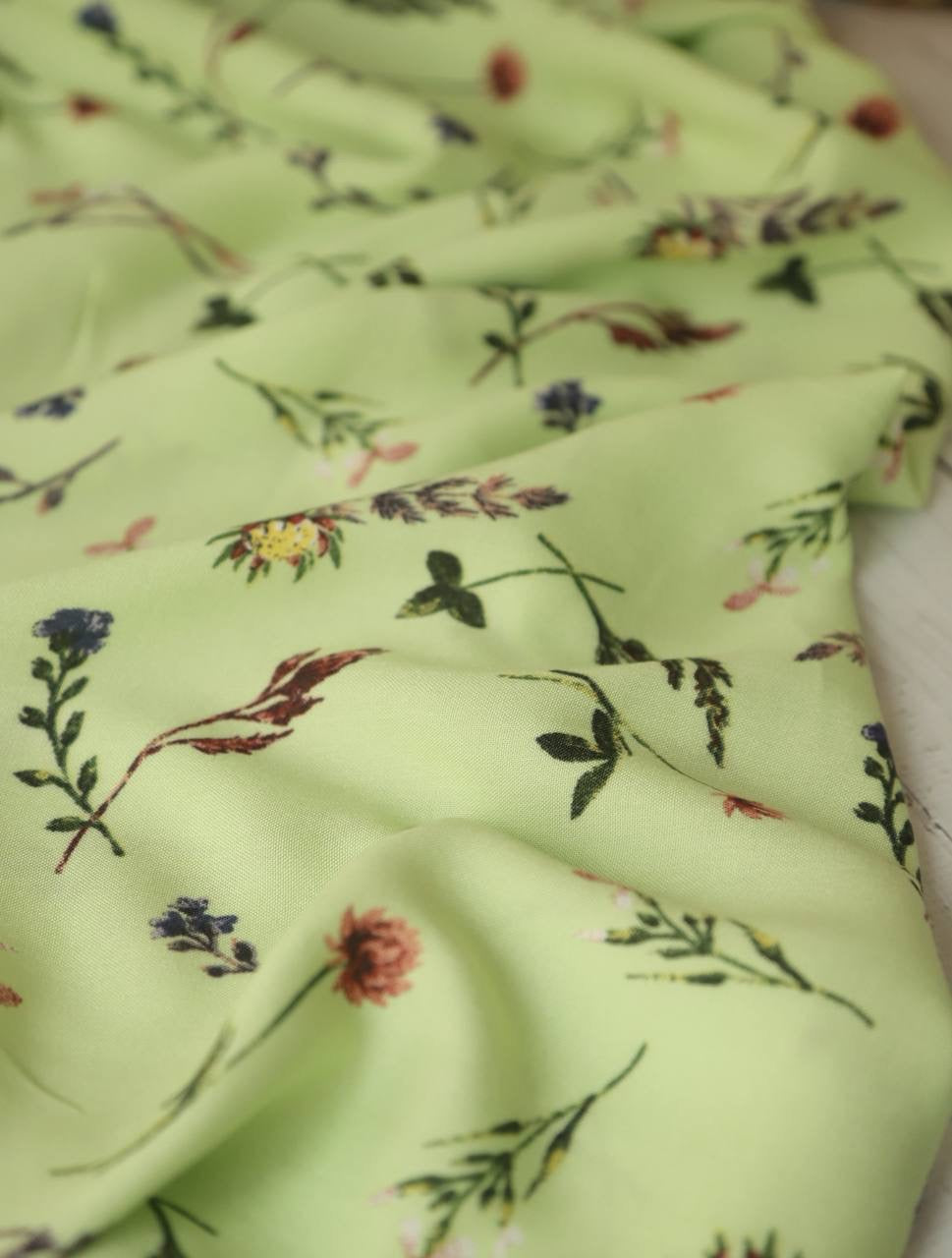 Pamuk Viskon Dökümlü Kumaş