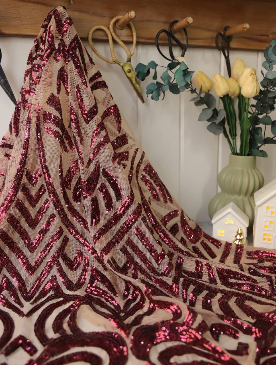 Pul Payet Dantel Transparan