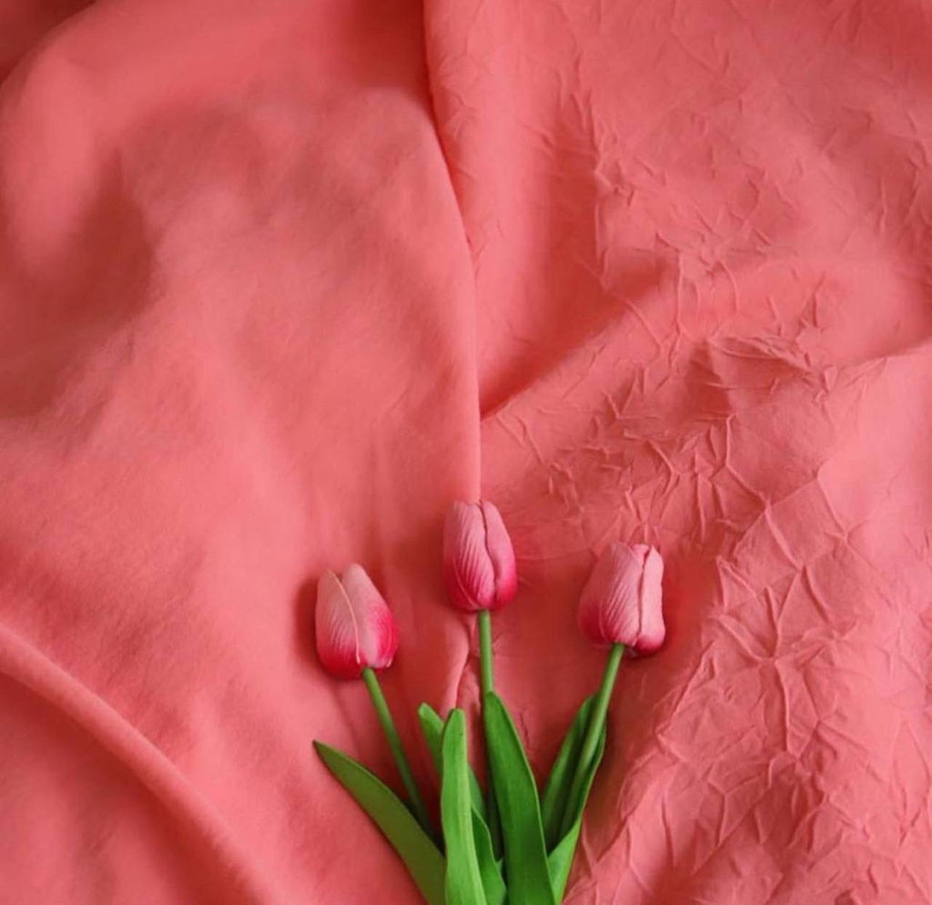 İpek Kupra Kreş Kumaş Desenli