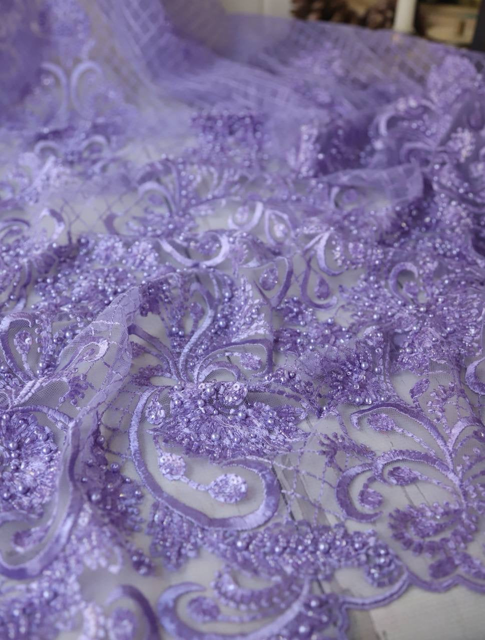 Dantel Leylak Renkte