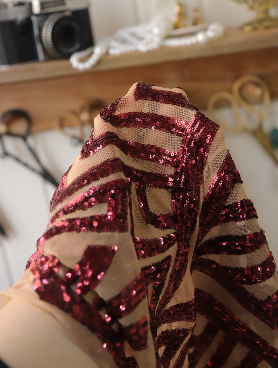 Pul Payet Dantel Transparan