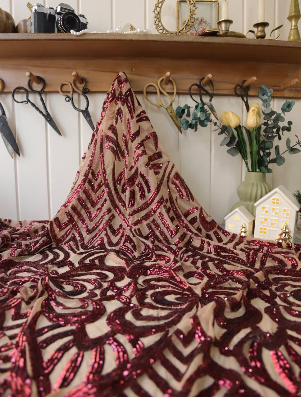 Pul Payet Dantel Transparan