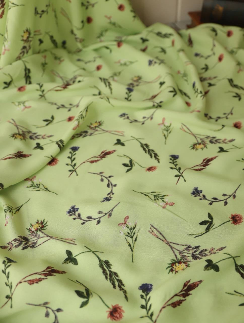 Pamuk Viskon Dökümlü Kumaş