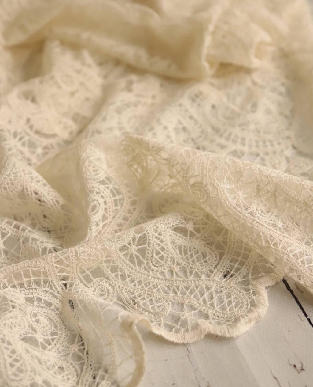 İthal pamuk dantel