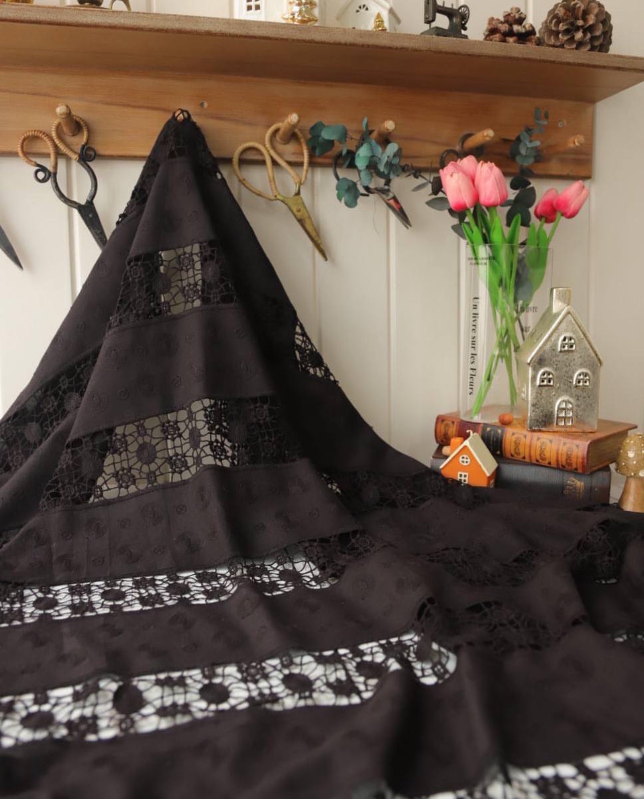 Pamuk fisto dantel 1.85m x 1.30m