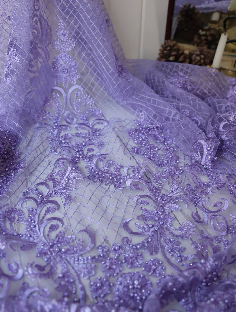 Dantel Leylak Renkte