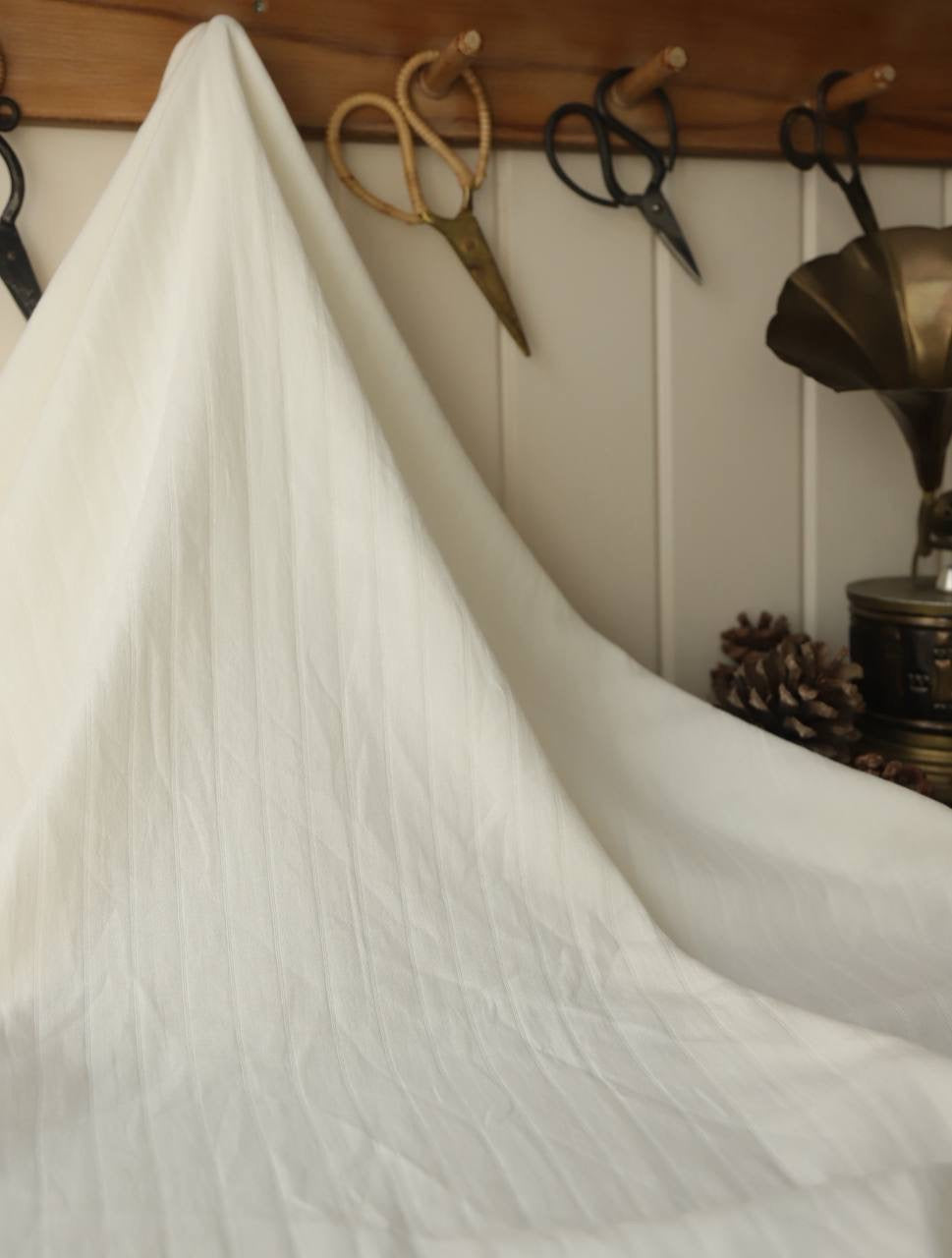 Çizgili pamuk müslin 90cm x 1.40m