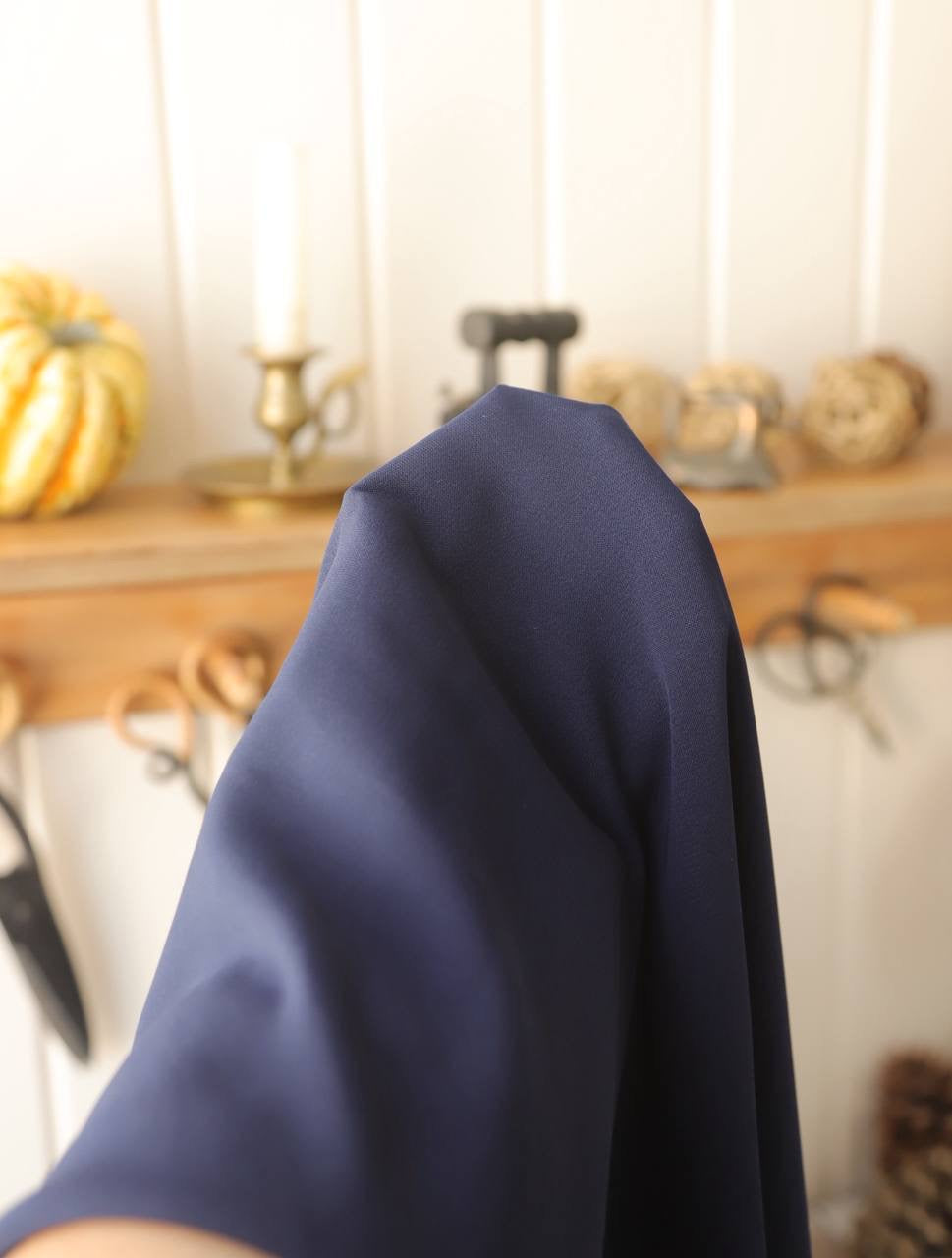 Mısır Medine ipeği Lacivert renk