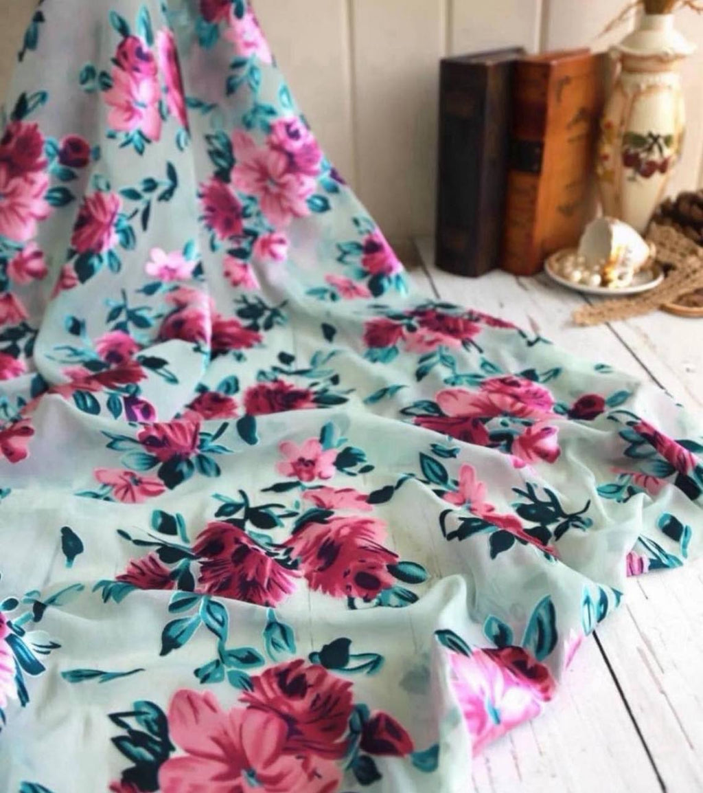 Yakma ipek şifon 3.20m x 1.35m