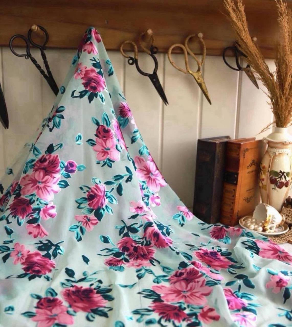 Yakma ipek şifon 3.20m x 1.35m