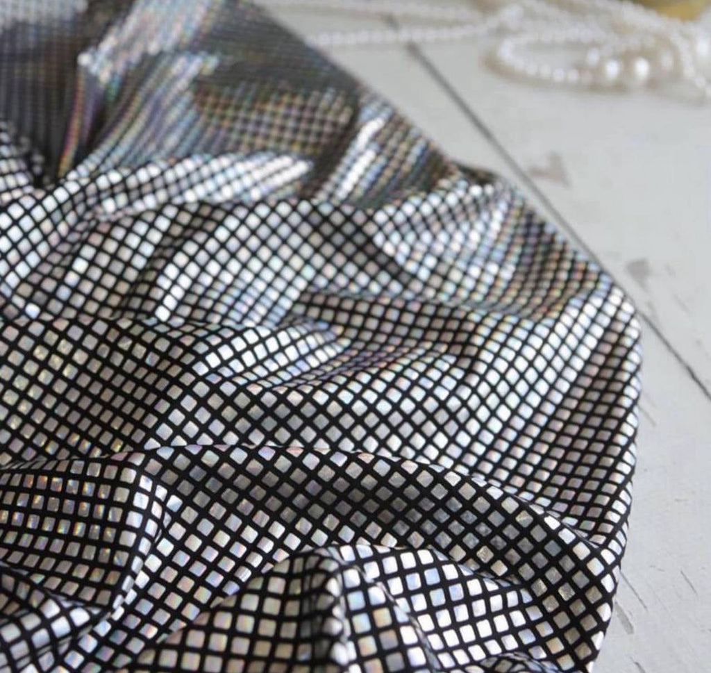 Parlak esnek ışıltılı 3.75m x 1.50m