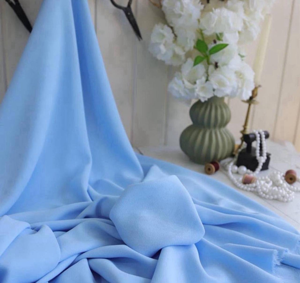 Kumlu krep bebe mavi