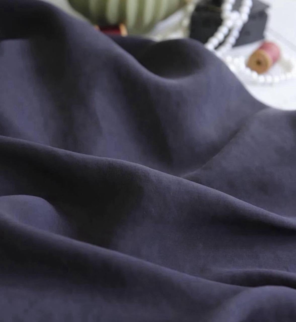 İpek Cupra keten taşlanmış