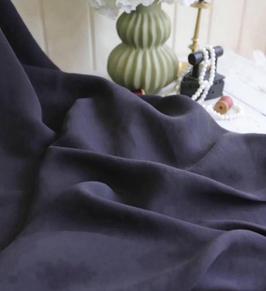 İpek Cupra keten taşlanmış