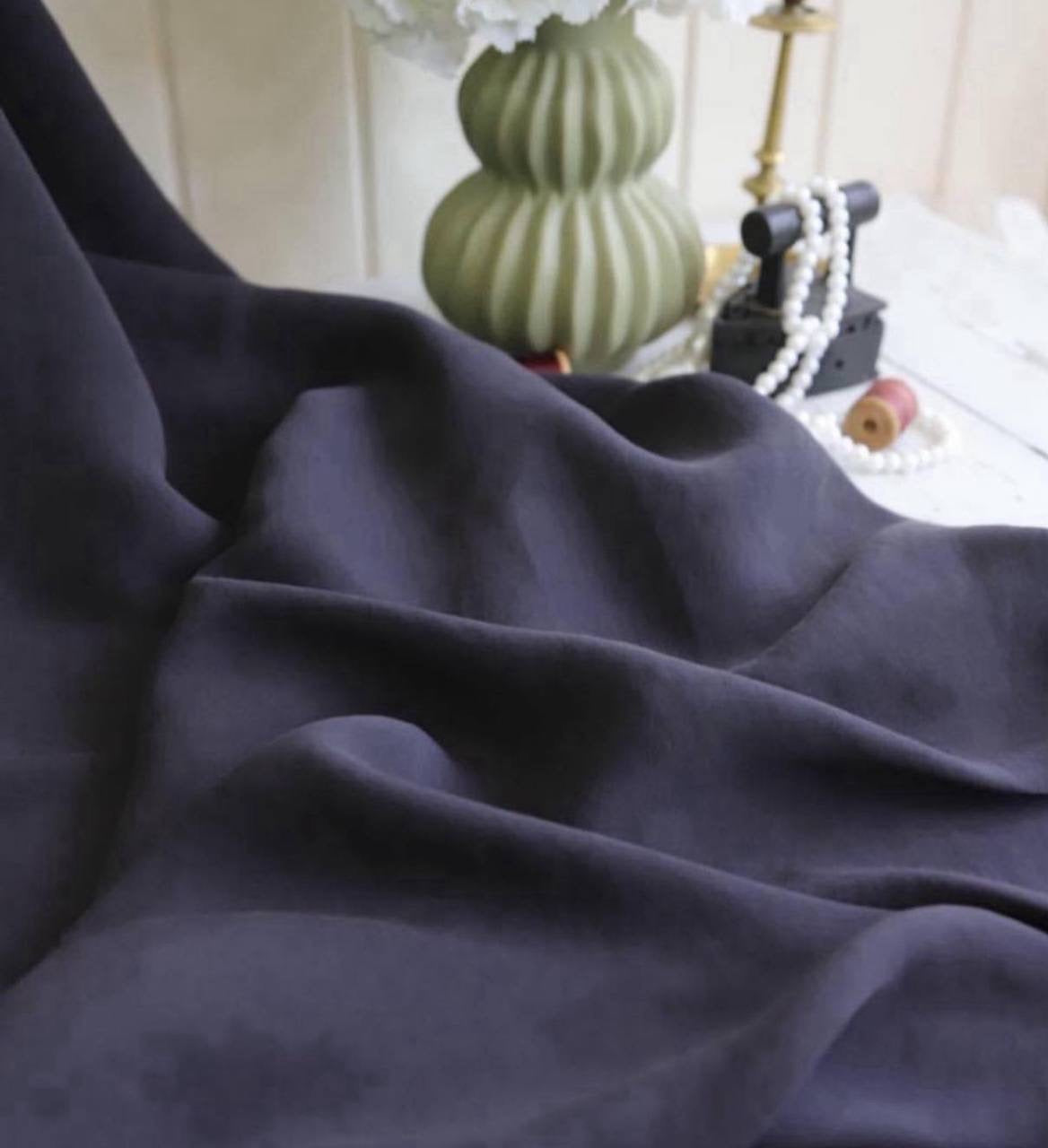 İpek Cupra keten taşlanmış