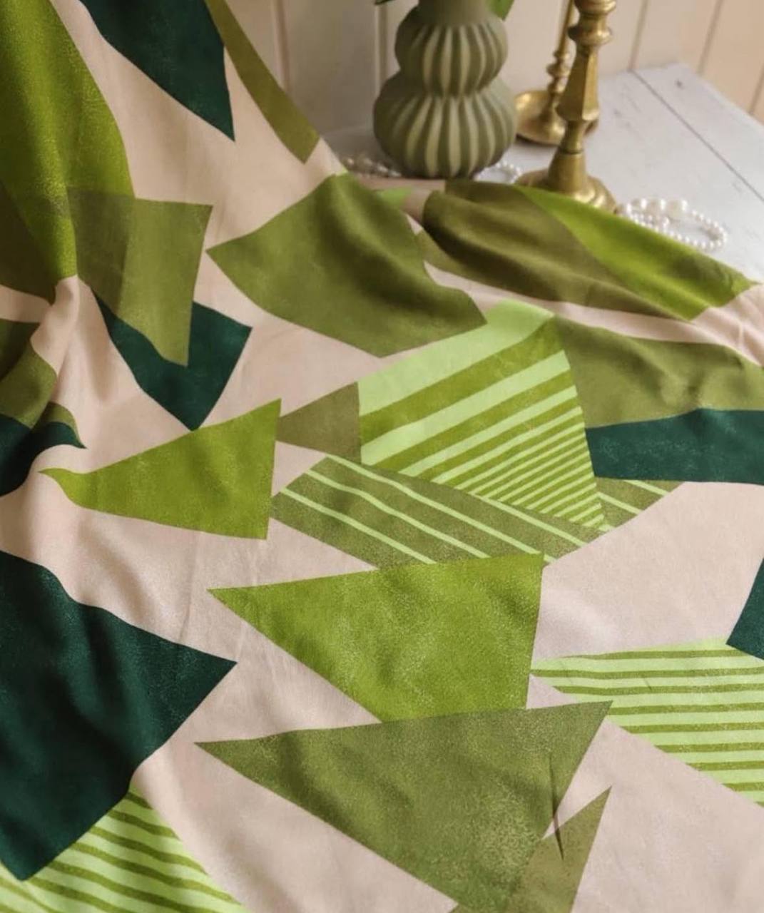 Dökümlü Pamuk Viskon