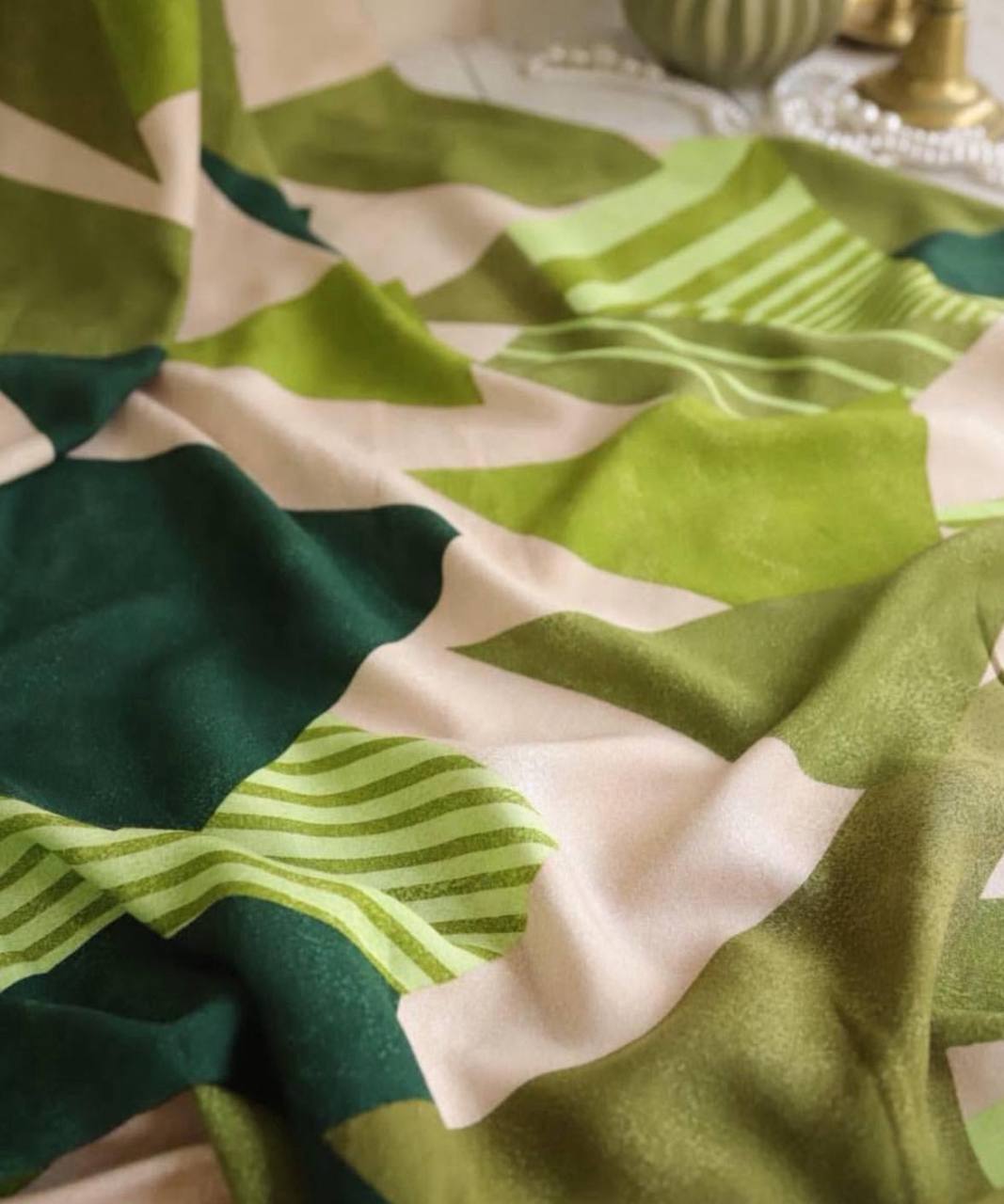 Dökümlü Pamuk Viskon