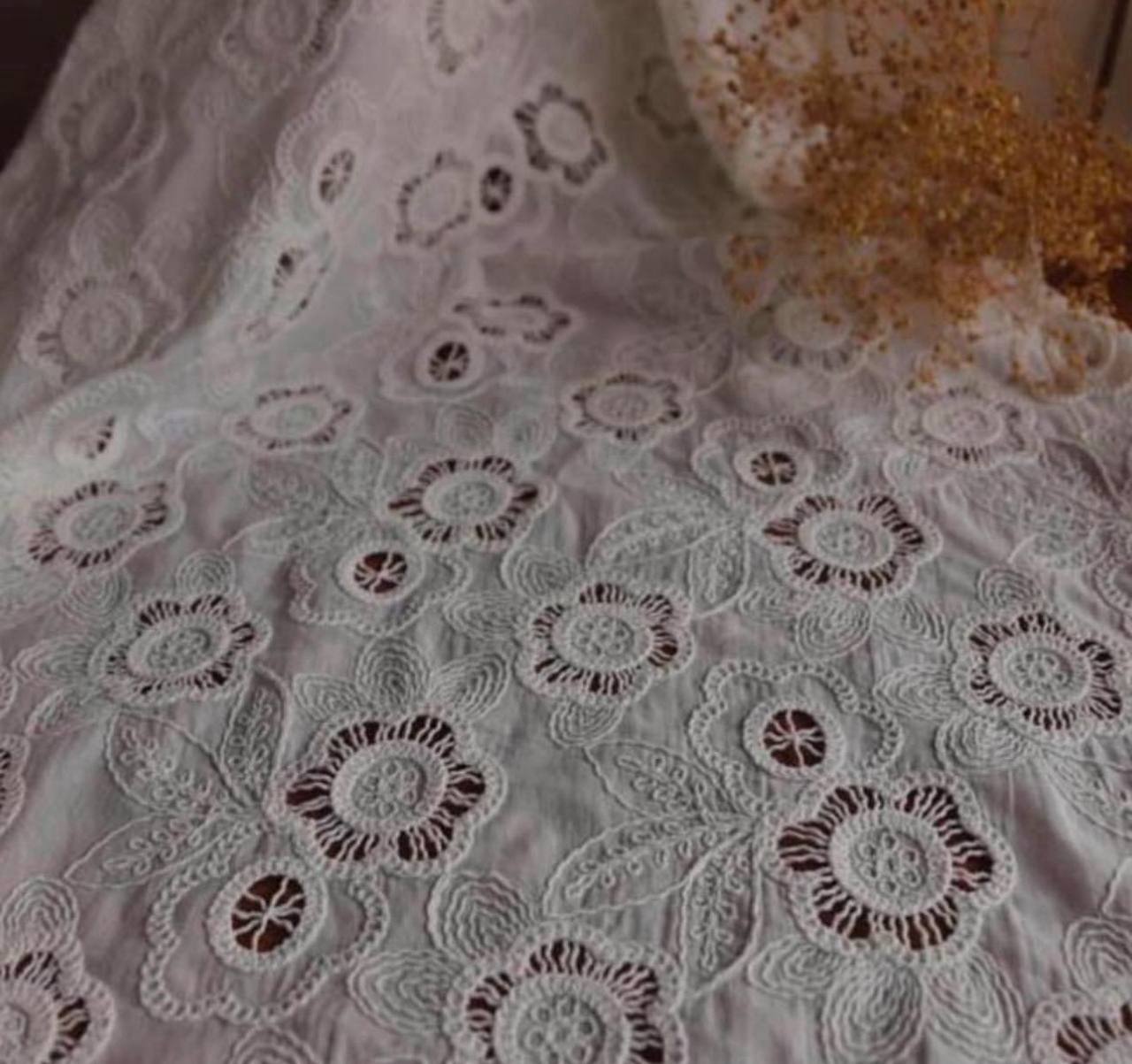 İthal Pamuk Fisto Dantel