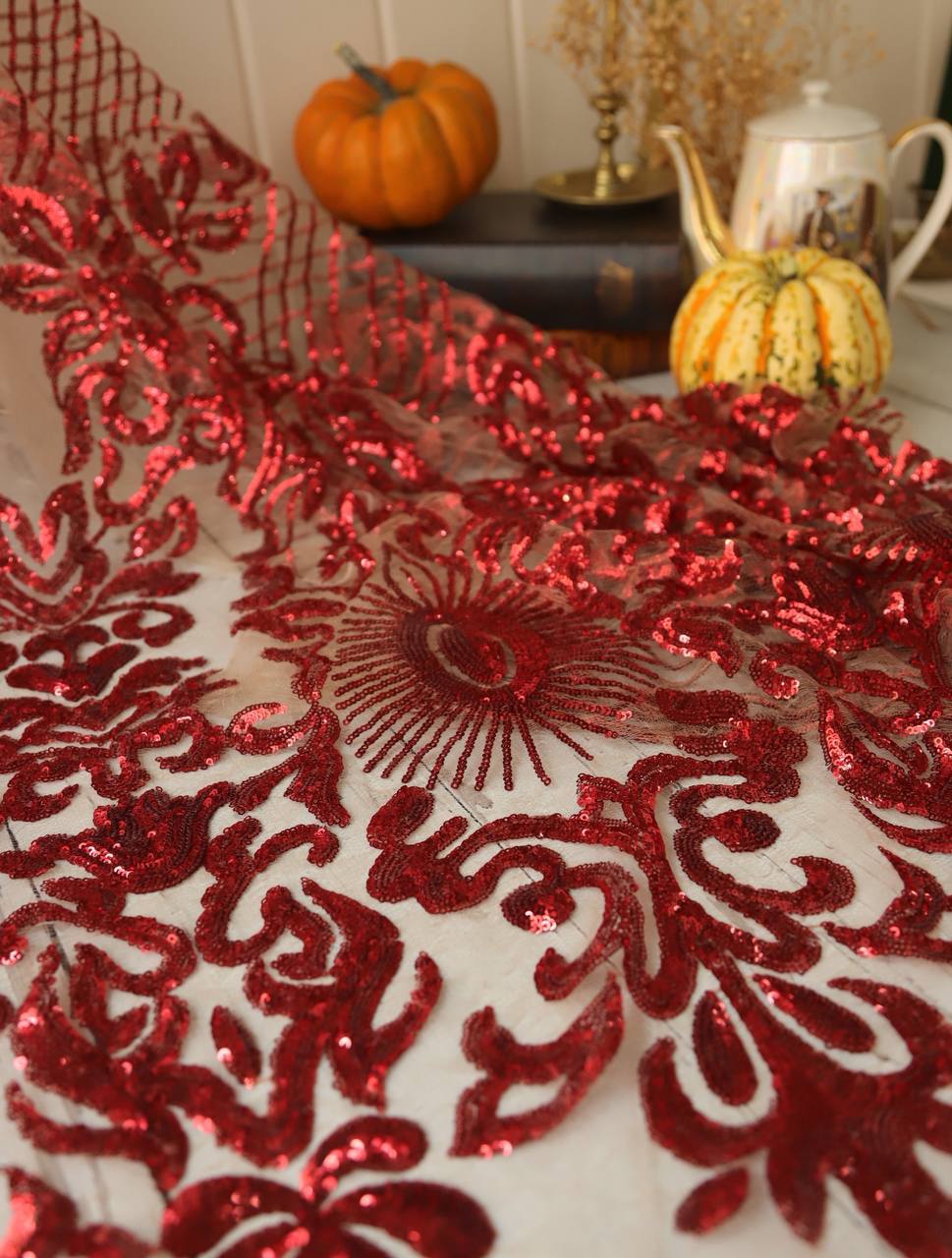 Pul İşlemeli Dantel