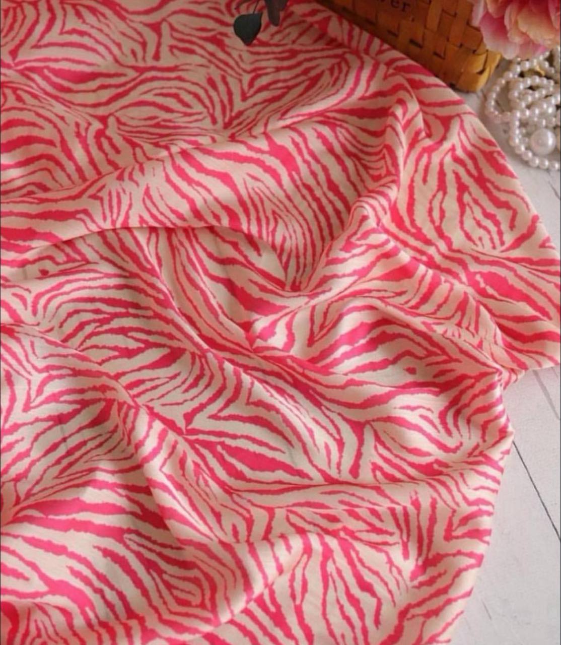 İpek Saten Dökümlü Kumaş