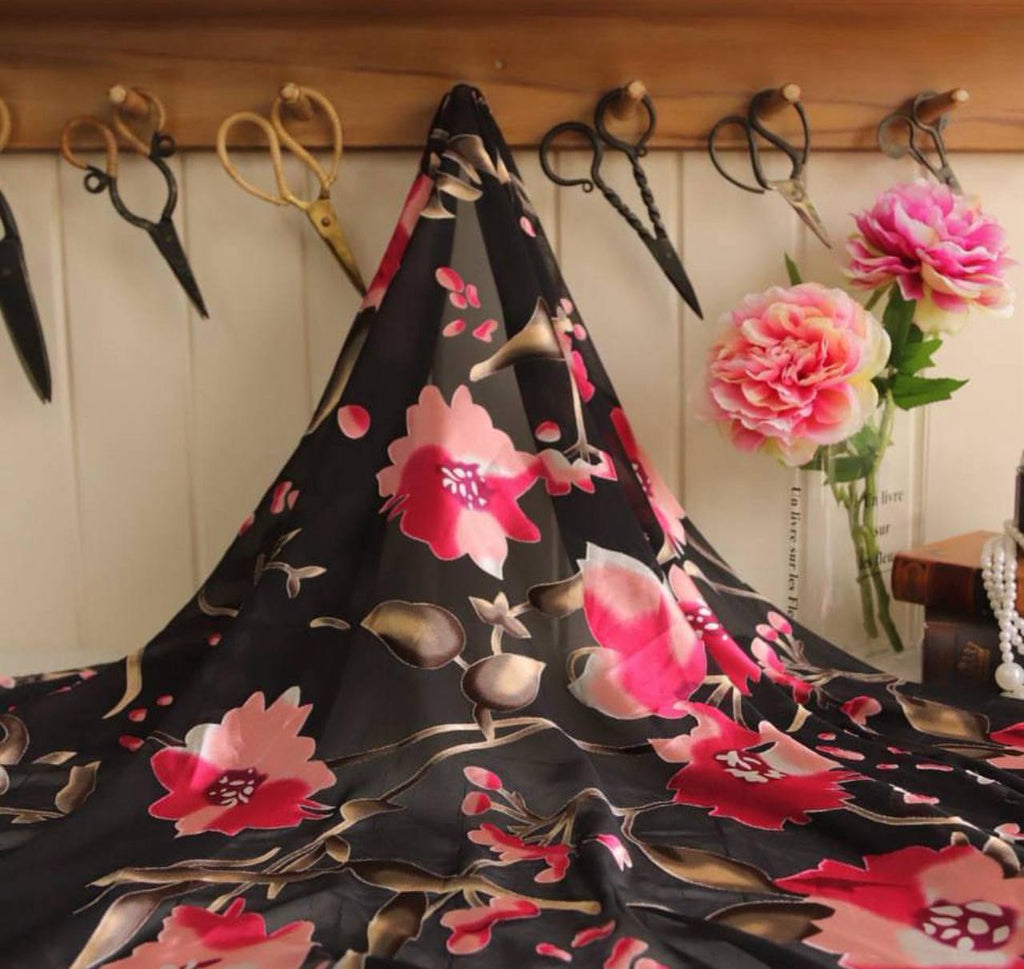 Yakma İpek Kadife Kumaş