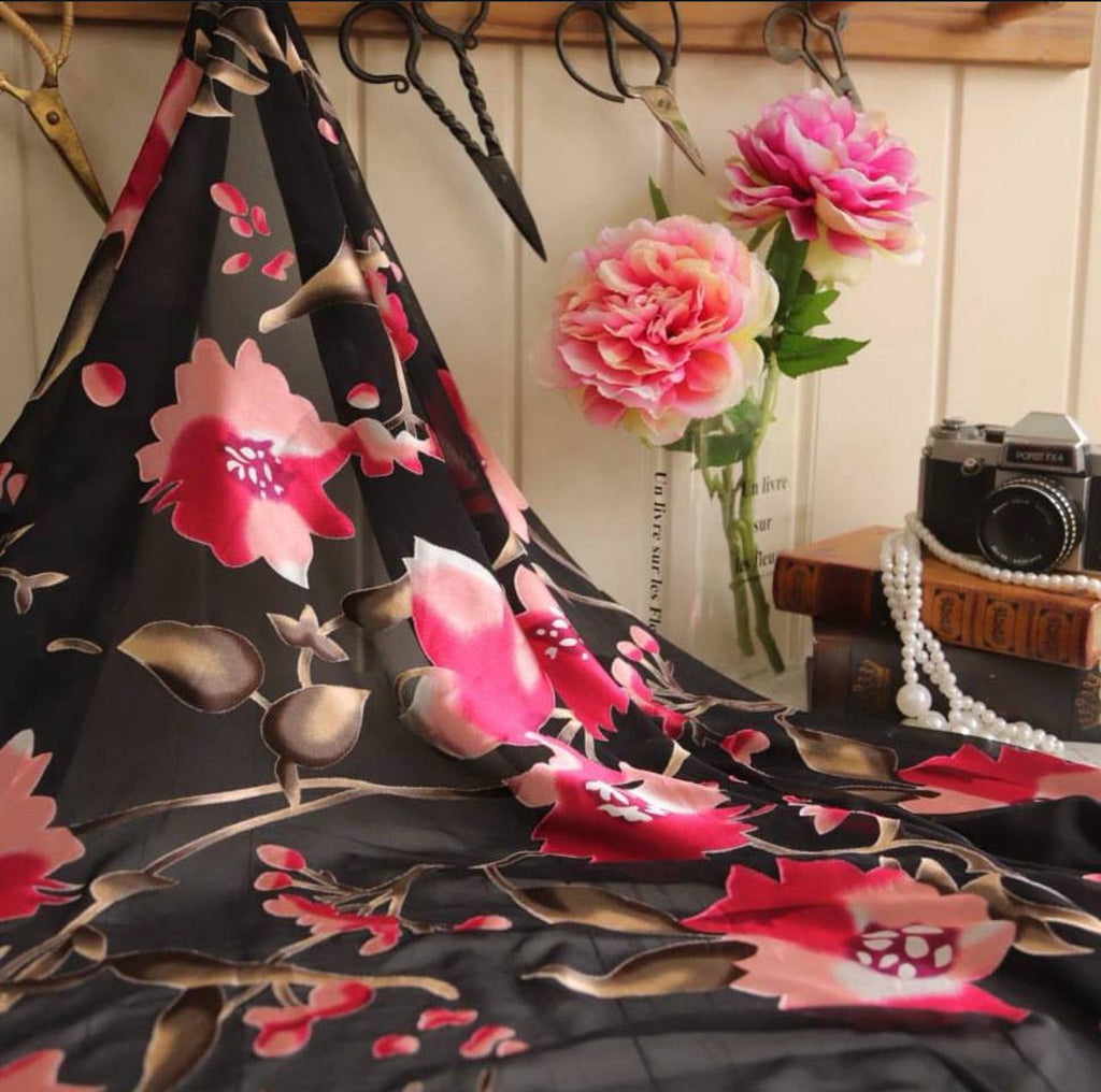 Yakma İpek Kadife Kumaş