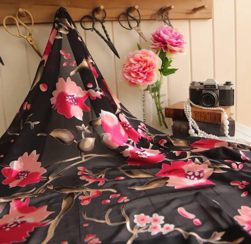 Yakma İpek Kadife Kumaş