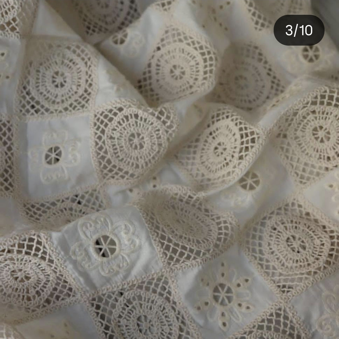 İthal Fisto Küçük Patchwork Desenli