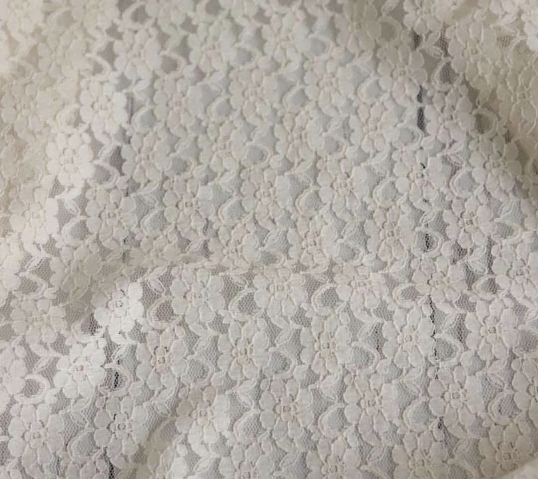 Romantik Vintage Dantel Krem Renk